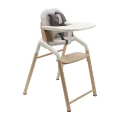 Bugaboo Giraffe Kinderstoel Compleet Bundel - Wood/Grey><noscript><img width=
