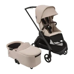Bugaboo Kinderwagen Dragonfly Complete Graphite Frame / Grey Melange Bekleding><noscript><img width=