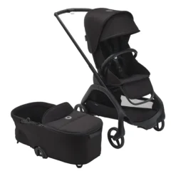 Bugaboo Kinderwagen Dragonfly Complete Graphite Frame / Grey Melange Bekleding><noscript><img width=