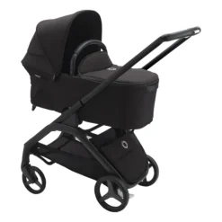 Bugaboo Kinderwagen Dragonfly Complete Graphite Frame / Grey Melange Bekleding><noscript><img width=