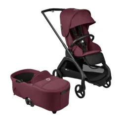 Bugaboo Kinderwagen Dragonfly Complete Graphite Frame / Grey Melange Bekleding><noscript><img width=