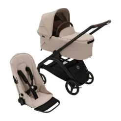 Bugaboo Wandelwagen Dragonfly Black Frame / Forest Green Zitje / Forest Green Sun Canopy><noscript><img width=