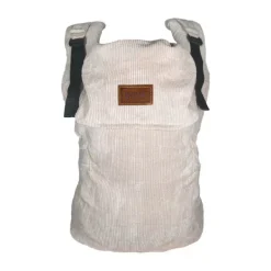 ByKay Click Carrier Deluxe Pro Ribbed Velvet Almond Sand> Rugdragers|Buikdragers