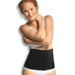Carriwell Sluitband Belly Binder Biokatoen Zwart L/XL><noscript><img width=