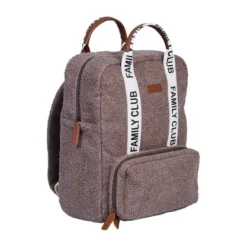 Childhome Family Club Verzorgingsrugzak - Signature - Teddy - Zacht Bruin><noscript><img width=