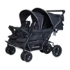 Childhome Kinderwagen - Quadruple - 4 Kinderen - Zwart> Wandelwagens|Complete Kinderwagens