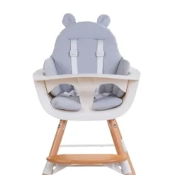 Childhome Kussen Kinderstoel Waterafstotend Polyester Grijs> Accessoires Kinderstoelen