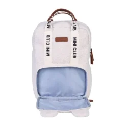 Childhome Mini Club Kinderrugzak - Signature - Teddy - Zacht Bruin><noscript><img width=