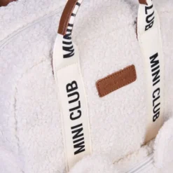 Childhome Mini Club Kinderrugzak - Signature - Teddy - Zacht Bruin><noscript><img width=