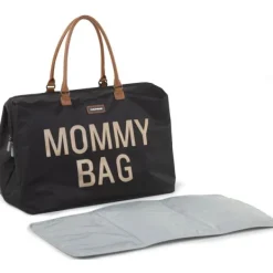Childhome Mommy Bag Groot Black Gold> Accessoires Kinderwagens|Accessoires Tweeling/Duo