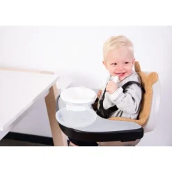 Childhome Stoelverkleiner Evolu / Ironwood Teddy Beige><noscript><img width=