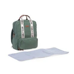 Childhome Verzorgingsruzak Family Club Signature Groen> Rugzakken