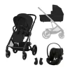 Cybex Balios One Box Comfort - Moon Black> Uitbreidbare Kinderwagens|Wandelwagens