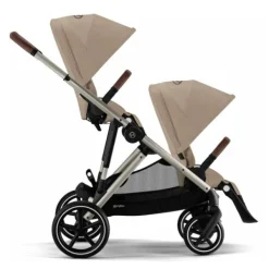 Cybex Duowagen Gazelle S Seashell Beige - Light Beige><noscript><img width=