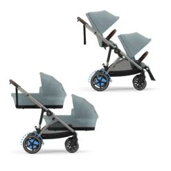 Cybex Duowagen Gazelle S Seashell Beige - Light Beige><noscript><img width=