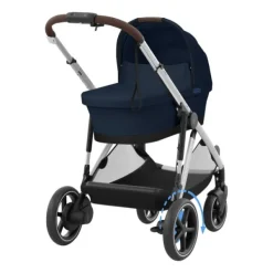 Cybex E-Gazelle S Kinderwagen 2-in-1  met reiswieg Almond Beige / Beige><noscript><img width=