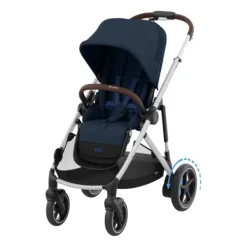 Cybex E-Gazelle S Kinderwagen 2-in-1  met reiswieg Almond Beige / Beige><noscript><img width=