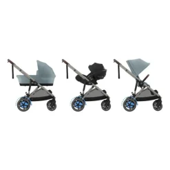 Cybex E-Gazelle S Kinderwagen 2-in-1  met reiswieg Almond Beige / Beige><noscript><img width=