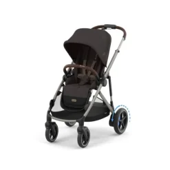 Cybex E-Gazelle S Kinderwagen 2-in-1  met reiswieg Almond Beige / Beige><noscript><img width=