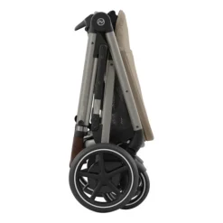 Cybex E-Gazelle S Kinderwagen 2-in-1  met reiswieg Almond Beige / Beige><noscript><img width=