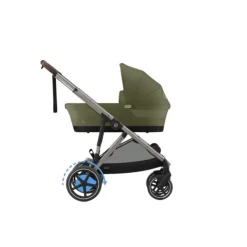 Cybex E-Gazelle S Kinderwagen 2-in-1  met reiswieg Almond Beige / Beige><noscript><img width=