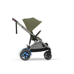 Cybex E-Gazelle S Kinderwagen 2-in-1  met reiswieg Almond Beige / Beige><noscript><img width=
