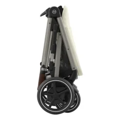 Cybex E-Gazelle S Kinderwagen 2-in-1  met reiswieg Almond Beige / Beige><noscript><img width=