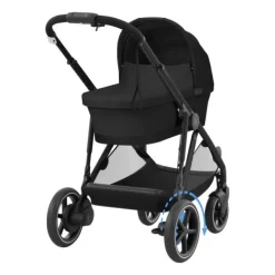 Cybex E-Gazelle S Kinderwagen 2-in-1  met reiswieg Almond Beige / Beige><noscript><img width=