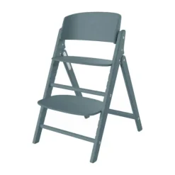 Cybex Kinderstoel Click & Fold Stone Blue - Mid Blue> Houten Kinderstoelen