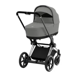 Cybex Kinderwagen 2-in-1 e-Priam 4 Chrome Black / Chrome - Cozy Beige><noscript><img width=