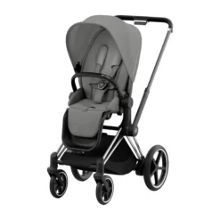 Cybex Kinderwagen 2-in-1 e-Priam 4 Chrome Black / Chrome - Cozy Beige><noscript><img width=