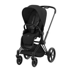 Cybex Kinderwagen 2-in-1 Priam 4 Matt Black - Cozy Beige><noscript><img width=