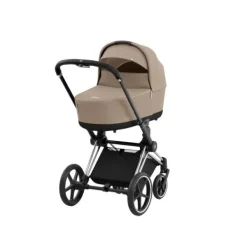 Cybex Kinderwagen 2-in-1 Priam 4 Chrome Black / Chrome - Cozy Beige><noscript><img width=