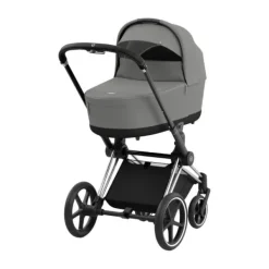 Cybex Kinderwagen 2-in-1 Priam 4 Chrome Black / Chrome - Cozy Beige><noscript><img width=