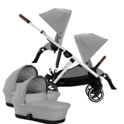 Cybex Tweelingwagen Gazelle S Seashell Beige - Light Beige><noscript><img width=