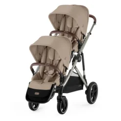 Cybex Tweelingwagen Gazelle S Seashell Beige - Light Beige><noscript><img width=