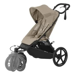Cybex Wandelwagen Avi Spin Almond Beige> Wandelwagens|Complete Kinderwagens