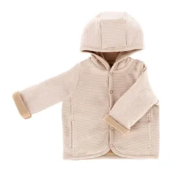 DAY Jasje Met Capuchon - Gestreept - Mocha - Mt. 50/56> Jasjes