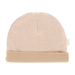 DAY Mutsje Gestreept - Mocha - 0-6 Mnd> Mutsjes