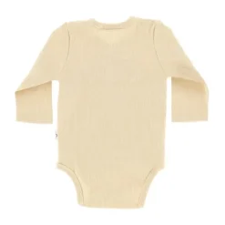 DAY Overslagromper Lange Mouw Rib - Mt. 74/80 - Cappuccino> Rompertjes