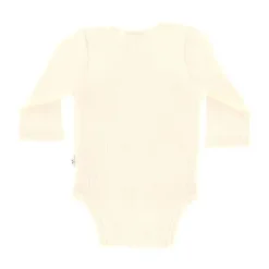 DAY Overslagromper Lange Mouw Rib - Mt. 50/56 - Cream> Rompertjes