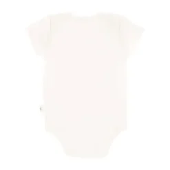 DAY Romper Korte Mouw - Off White - Mt. 50/56> Rompertjes