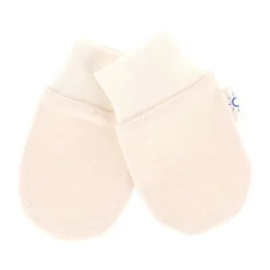 DAY Wantjes - Gestreept Cappucino - 0-6 Mnd> Wanten