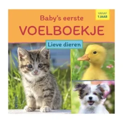 Deltas Baby's Eerste Voelboekje Lieve Dieren> Boeken