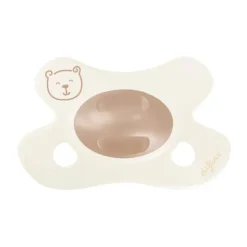 Difrax Natural Fopspeen - Newborn - Soft Pink Hearts><noscript><img width=