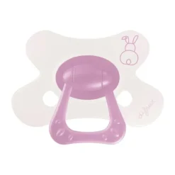 Difrax Natural Fopspeen - Newborn - Soft Pink Hearts><noscript><img width=