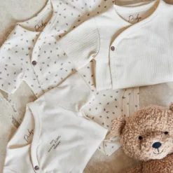 Dirkje Romper Overslag Korte Mouw Off White 3-Pack 44><noscript><img width=