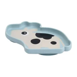 Done By Deer Dotti Stick&Stay Bord - Silicone - Blue> Bordjes