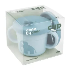 Done By Deer Foodie Spout/Snack Cup Elphee Blue><noscript><img width=