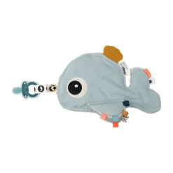 Done By Deer Knuffeldoekje Cozy Friend Wally Blue><noscript><img width=